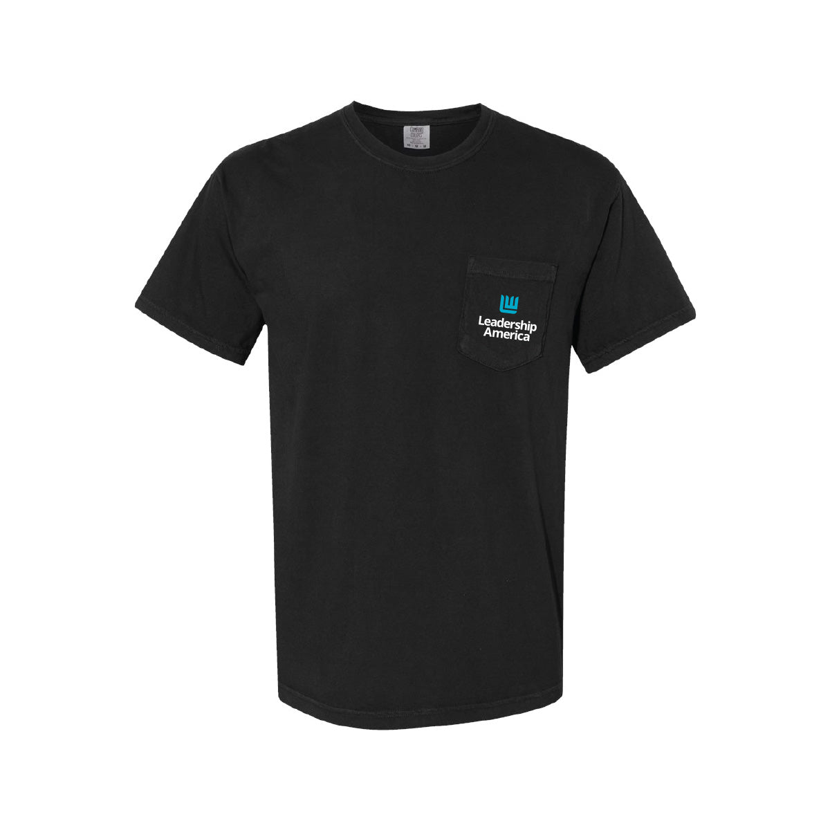 Leadership America - Comfort Colors® Adult Heavyweight Pocket T-Shirt Black
