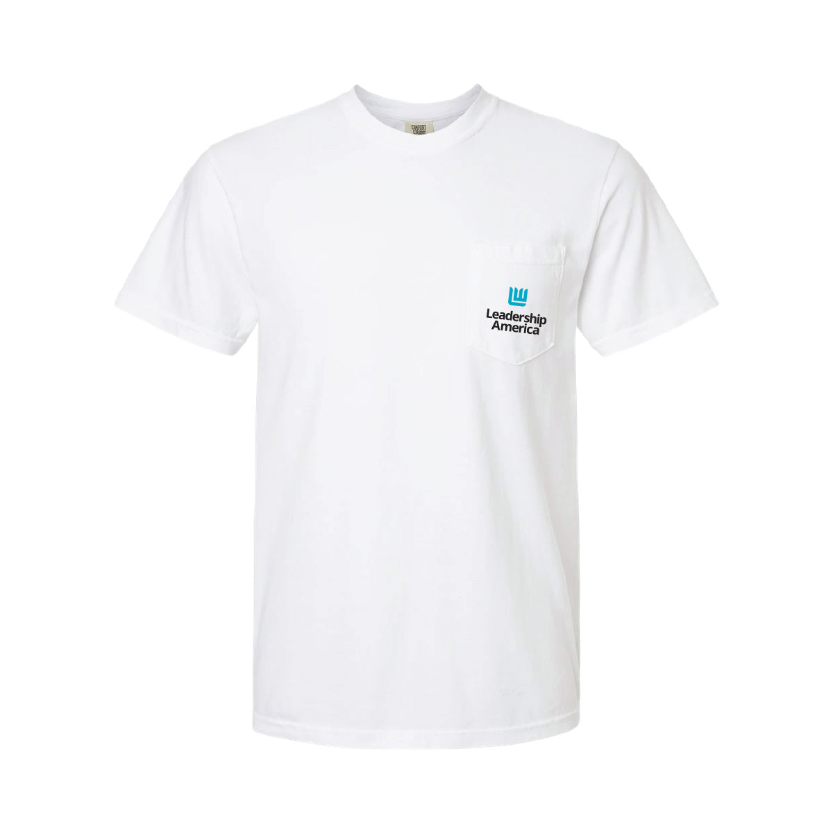 Leadership America - Comfort Colors® Adult Heavyweight Pocket T-Shirt White