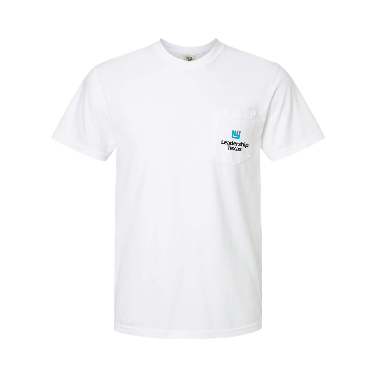 Leadership Texas - Comfort Colors® Adult Heavyweight Pocket T-Shirt White