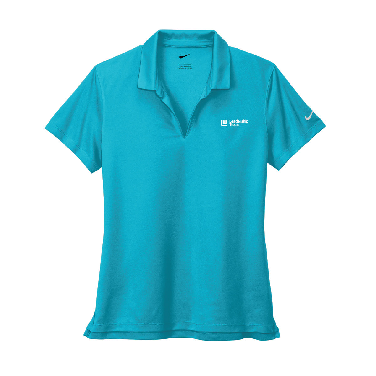 Leadership Texas - Nike Women's Dri-FIT Micro Pique 2.0 Polo / Tidal Blue