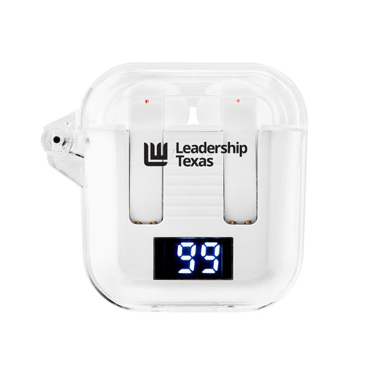 Leadership Texas - Wireless Earbuds With Digital Power Display