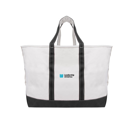 Leadership America - The Madelyn 24 oz. Cotton Canvas Tote Bag