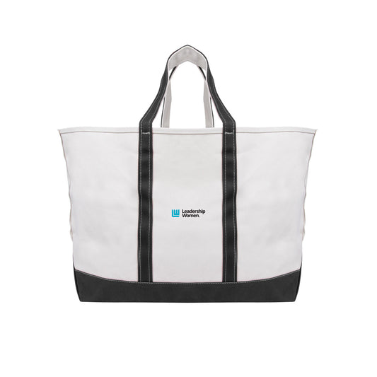 Leadership Women - The Madelyn 24 oz. Cotton Canvas Tote Bag