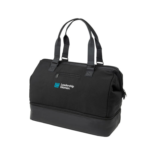 Leadership Women - The Weekender Travel Bag With Drop Bottom