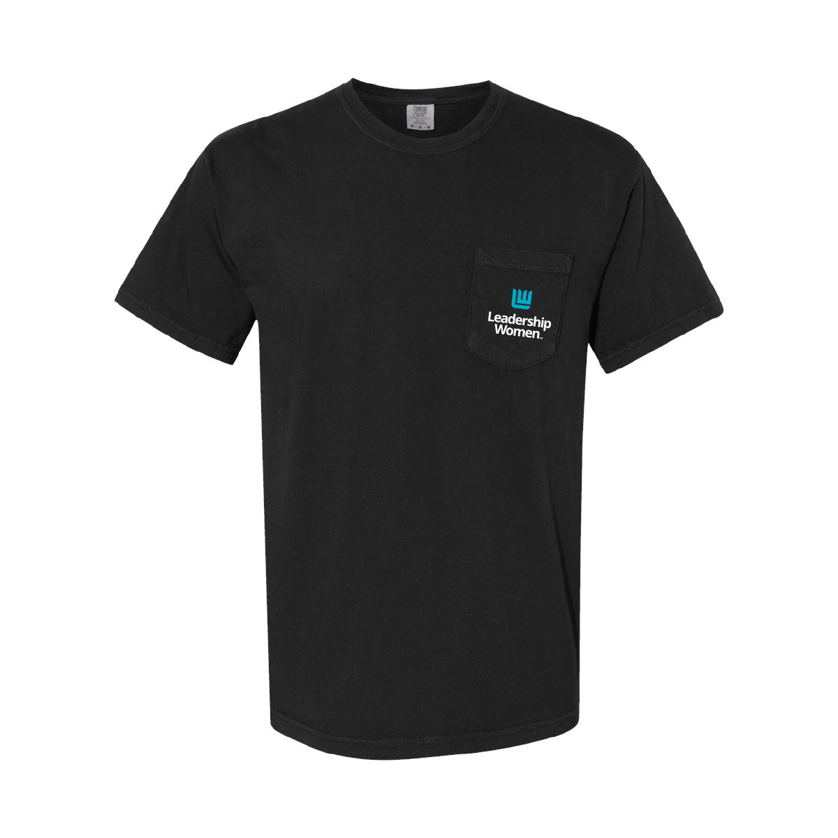 Leadership Women - Comfort Colors® Adult Heavyweight Pocket T-Shirt Black