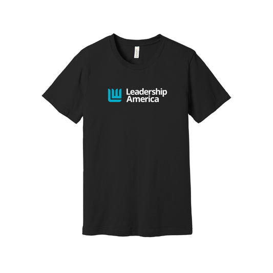 Leadership America - BELLA+CANVAS ® Unisex Jersey Short Sleeve Tee Black