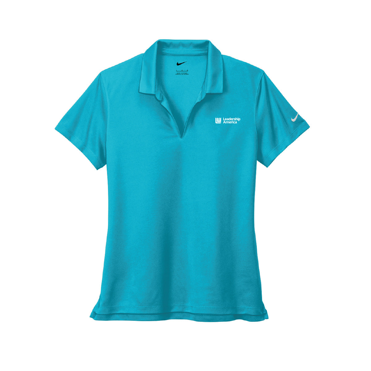 Leadership America - Nike Women's Dri-FIT Micro Pique 2.0 Polo / Tidal Blue