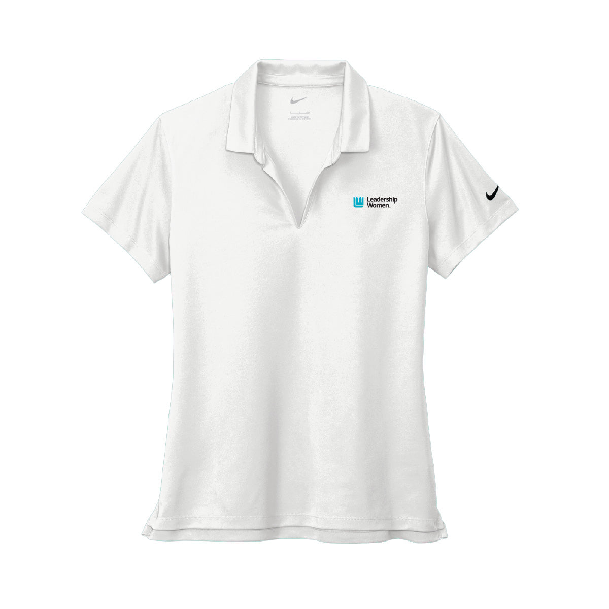 Leadership Women - Nike Women's Dri-FIT Micro Pique 2.0 Polo White