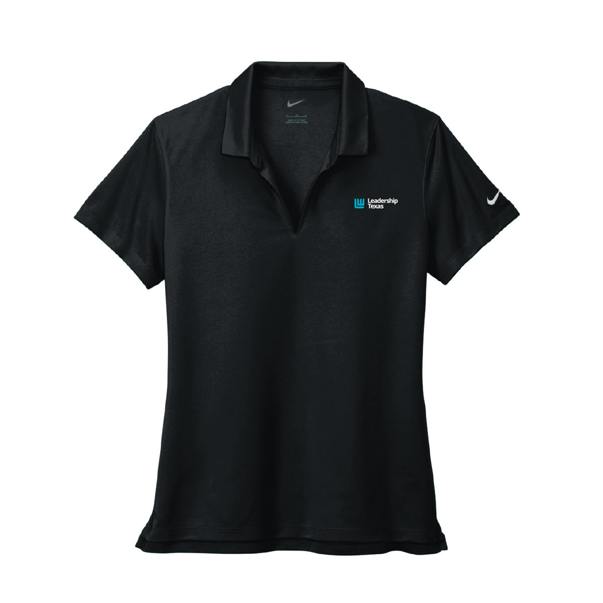 Leadership Texas - Nike Women's Dri-FIT Micro Pique 2.0 Polo Black