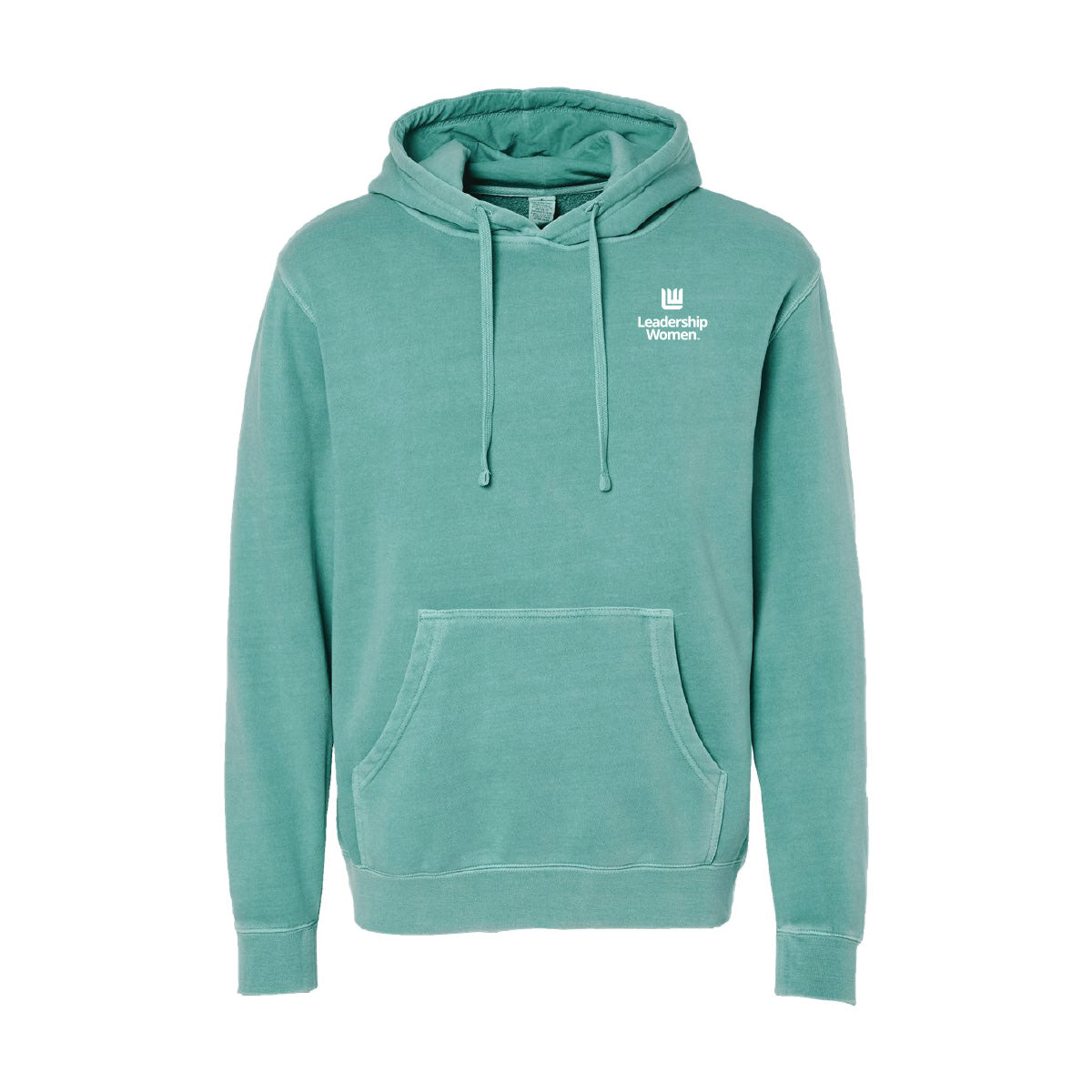 Leadership Women - Independent Trading Company Unisex Midweight Pigment Dyed Hooded Sweatshirt